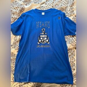Miami Florida anchor Tshirt
